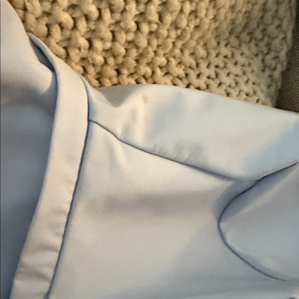 💙Nautica Women's Powder Blue Trench Coat- Size M - Picture 14 of 14